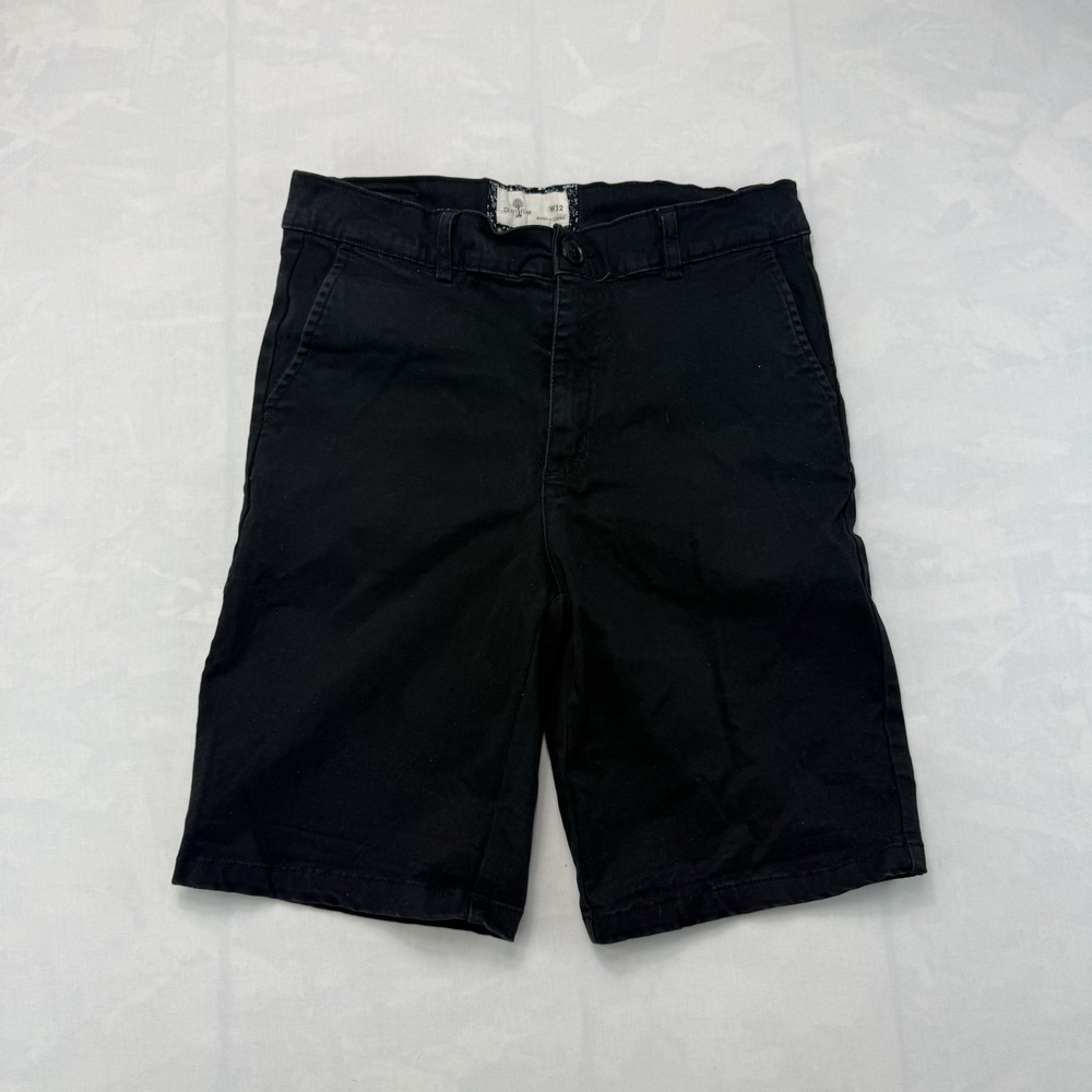 Craft Flow Shorts Mens W32 Black Casual Chino Flat Front Summer